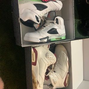 Jordan Retro 5's & Jordan Retro 6's